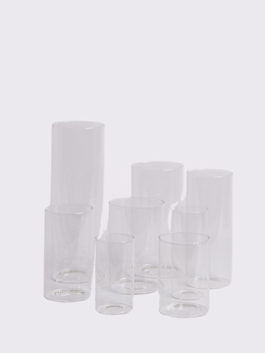 Glass Candle Cylinders