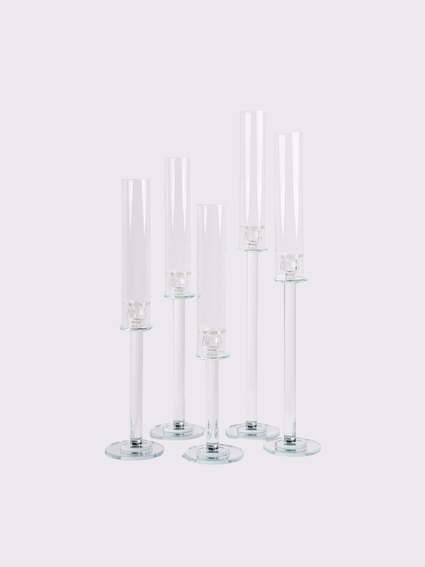 Glass Candle Holder