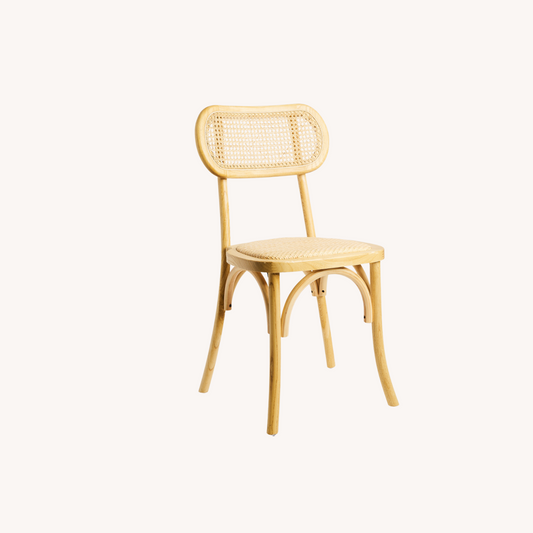 Wood Rattan Chair