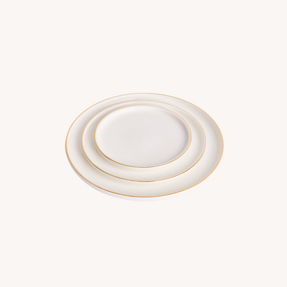 Porcelain Gold Rim